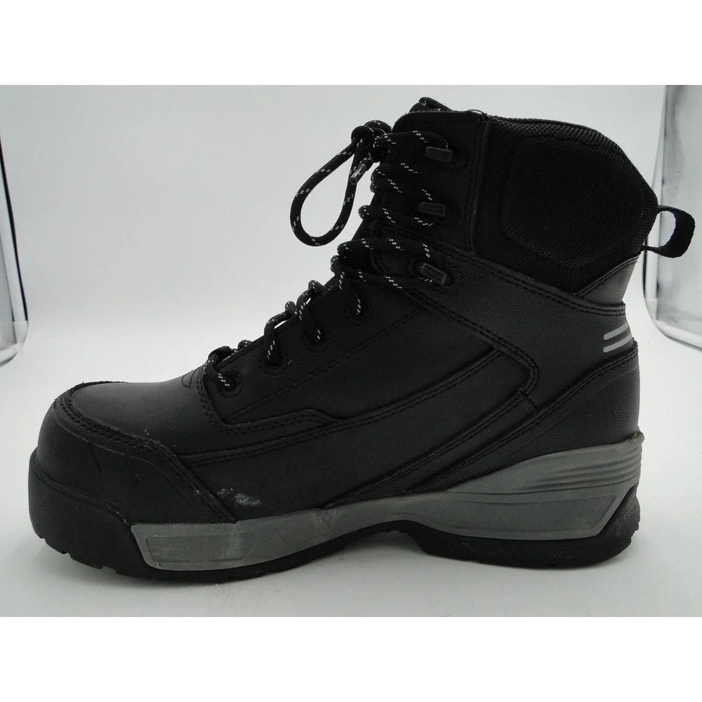 Craftsman 20311 Waterproof Steel Toe Burnley Black Work Boots‎ - Men's 7.5M